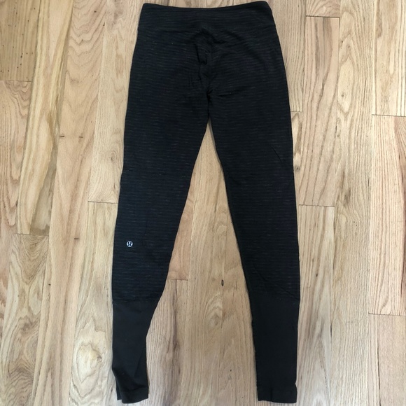 Lululemon Green Work It Out Pant Leggings - Picture 3 of 7